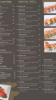 Sushi Aji menu