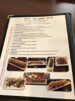 Aji Sushi And Asian Cuisine menu
