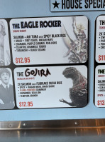 Eagle Rock Poke Shack menu