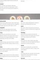 Sushi Brokers menu