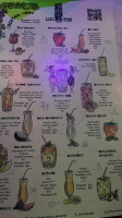 Tiki Rock menu