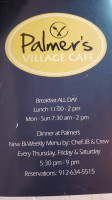 Palmer's Village Cafe food
