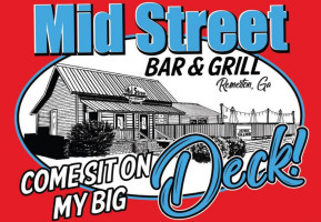 Mid Street And Grill food