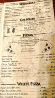 Cartoni's Pizza menu