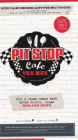 Pit Stop Cafe menu