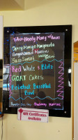 New Moon Cafe menu