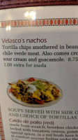Velasco's Mexican Restaurant inside