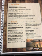 The Lakeside Inn menu