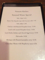 Namaste Kitchen Sebastopol menu