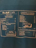 Ok Saloon Rt 66 Roadkill Cafe Steakhouse menu