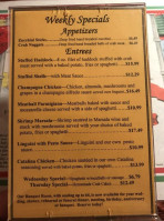 Joe's Original Italian Pizza menu