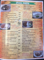 Los Tequilas menu