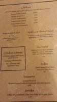 Mesquite Canyon Steakhouse menu