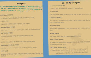 Cedar Chest Restaurant And Bar menu