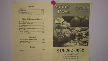 Sami's Pizza Selma Nc food