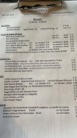 The Foothills Cafe Curio menu