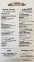 Depot Grill menu