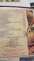 Jerome's Steak Seafood menu