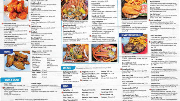 Crab Stop Of Sebastian Seafood menu