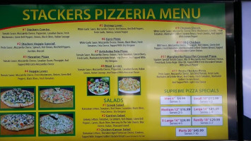 Triple Seven Pizzeria menu