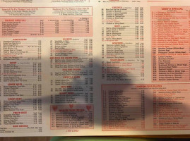 Joy Wok Chinese menu