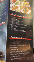 Akira Ramen menu