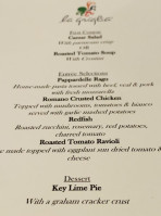 La Griglia menu