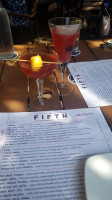 The Fifth: Fireside Patio And menu