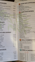 Sushi Island menu
