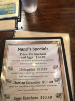 Nano Cafe food