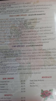 Mekong Cafe 2 menu