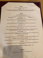 Cappelettis menu