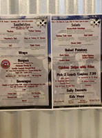 Moo-moo's Cafe Gathering Place menu