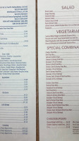 Bayou Express menu