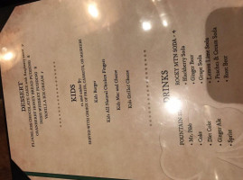 O'neil's Tavern Grill menu