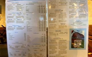 Café Soleil menu