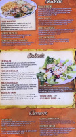 Los Vaqueros Mexican menu