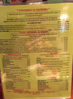 Tommys Italian Pizzeria Pub menu