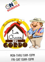 La Choza Del Gordo food