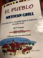 El Pueblo Mexican Grill menu