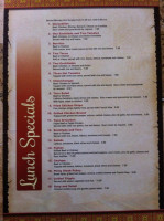 Casa La Vida menu