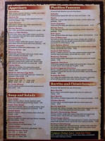 Casa La Vida menu