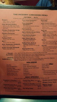Hickory Inn menu
