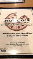 Rocco's Pizza inside