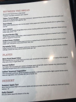 Tahoe Tavern Grill menu