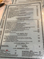 Lagniappe Steak & Seafood menu