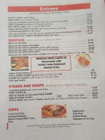 J B's Grill menu