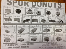 Spur Donuts food