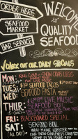 Quality Seafood Market menu