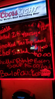 Cheryl's Grill menu